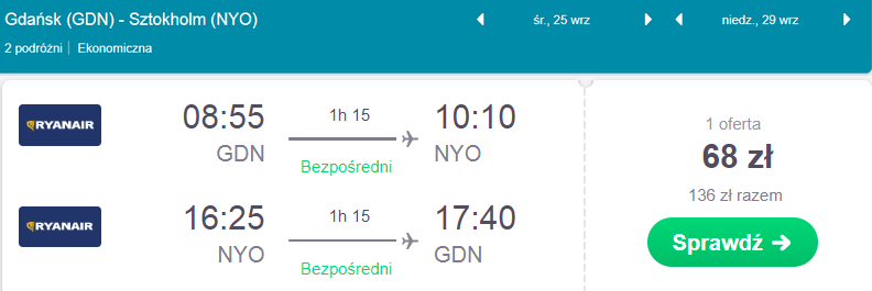rezerwacja lotów