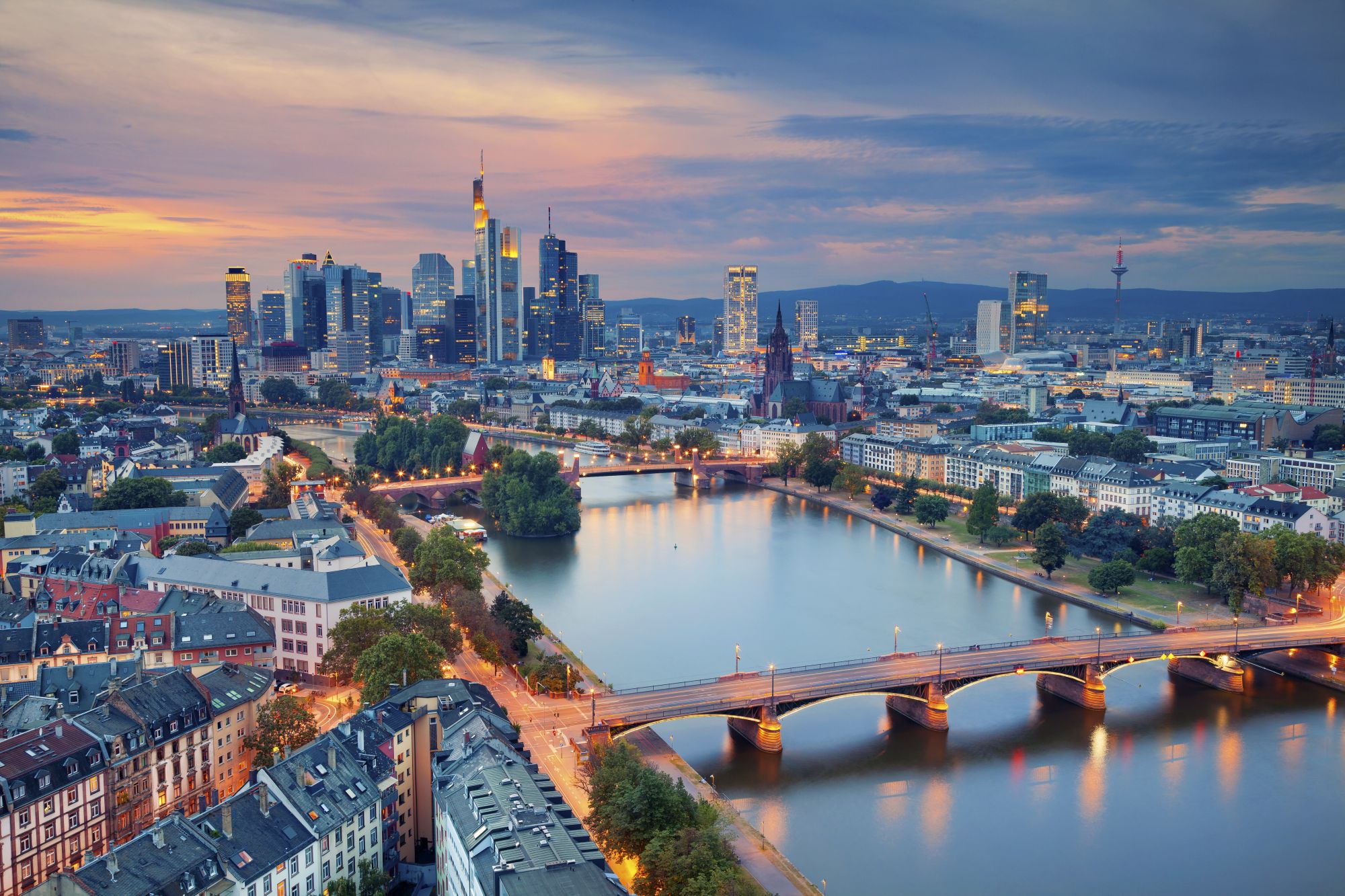 Panorama Frankfurtu