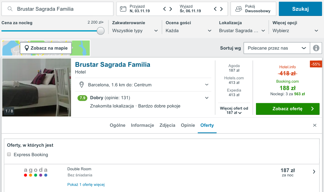 zarezerwuj hotel w barcelonie