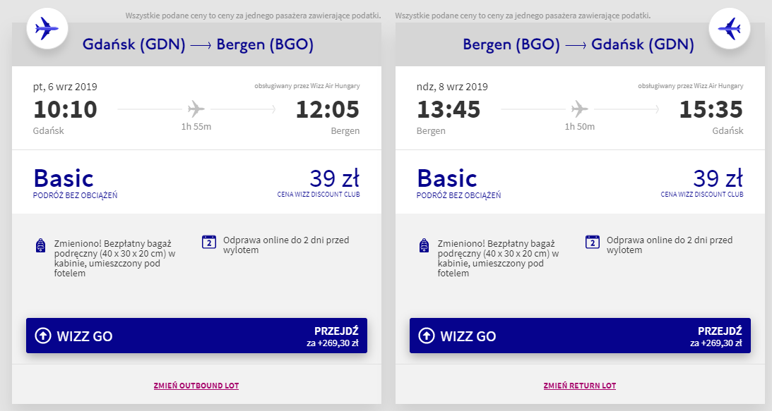 Bergen loty