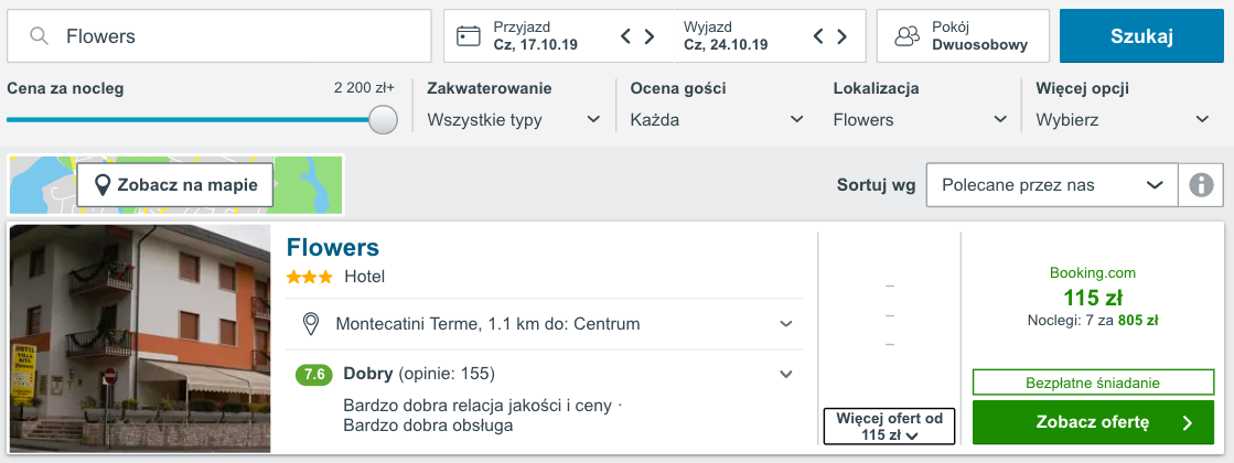 zarezerwuj hotel w bolonii