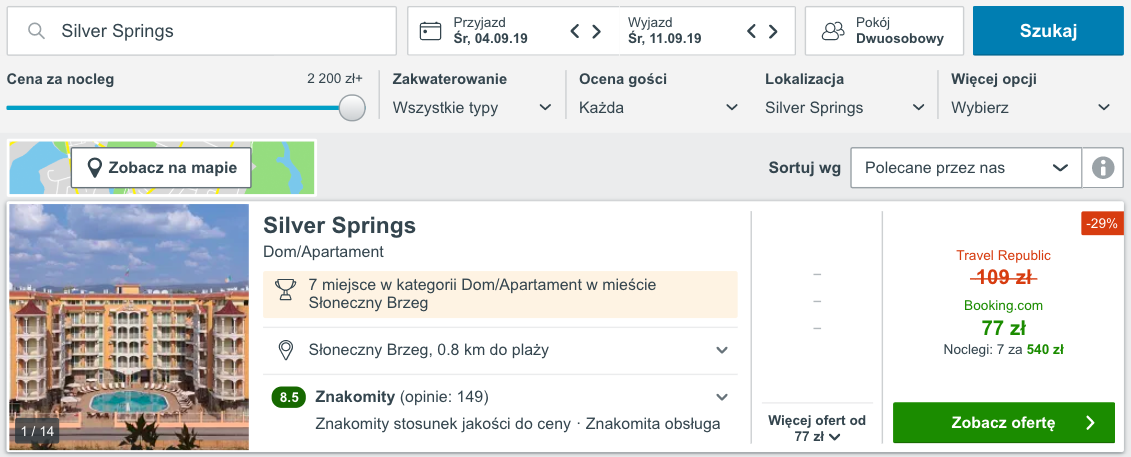 zarezerwuj hotel w bulgarii