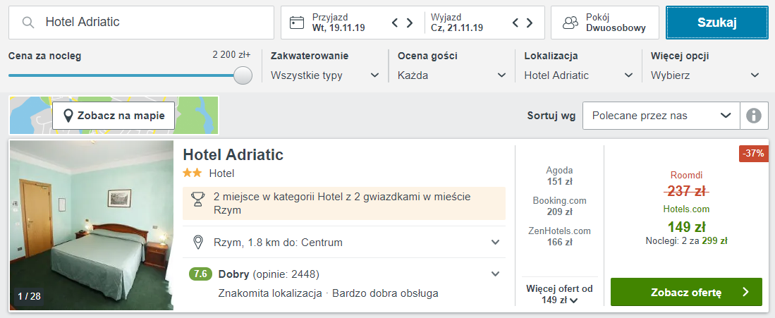 Rzym noclegi