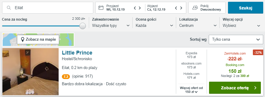 Rezerwacja hotelu