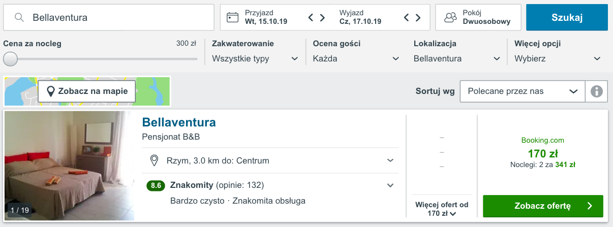 zarezerwuj hotel w rzymie