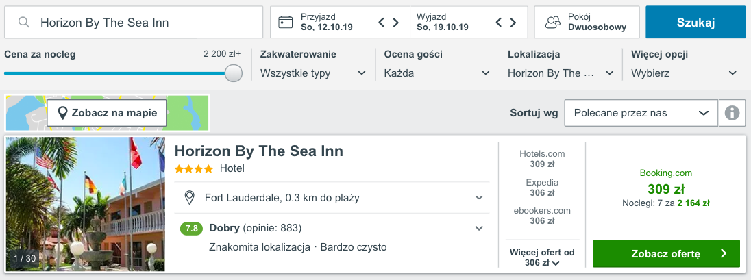 zarezerwuj hotel na florzyie