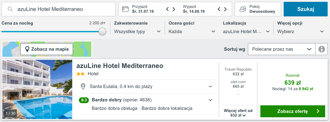 zarezerwuj hotel na ibizie