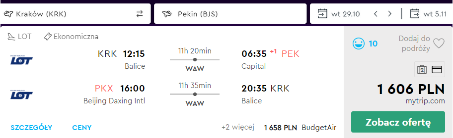 pekin z krakowa