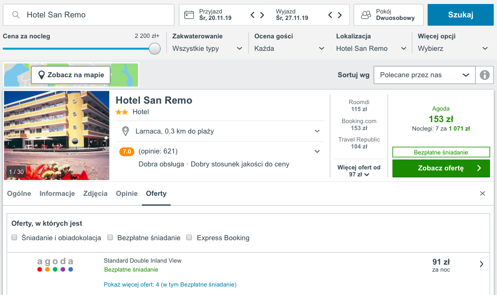 zarezerwuj hotel na cyprze