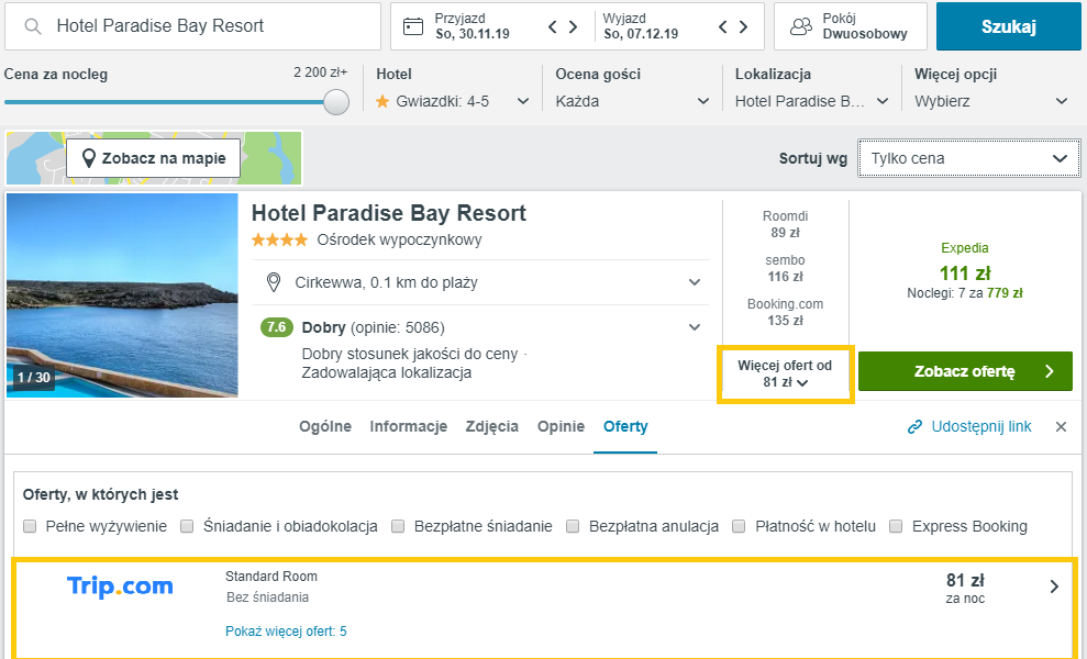 rezerwacja hotelu