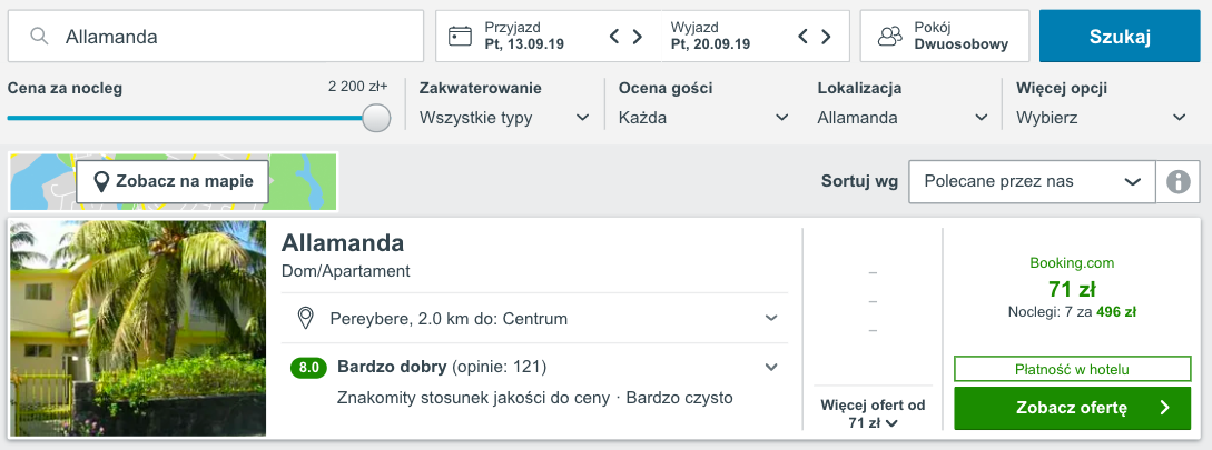 zarezerwuj hotel na mru