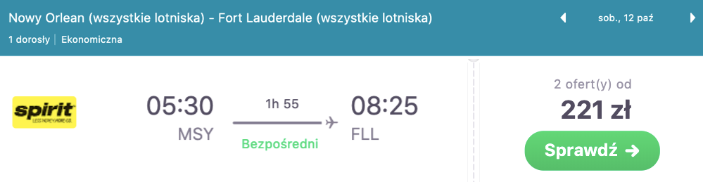 zarezerwuj loty na floryde