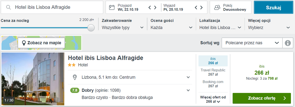 noclegi w lizbonie