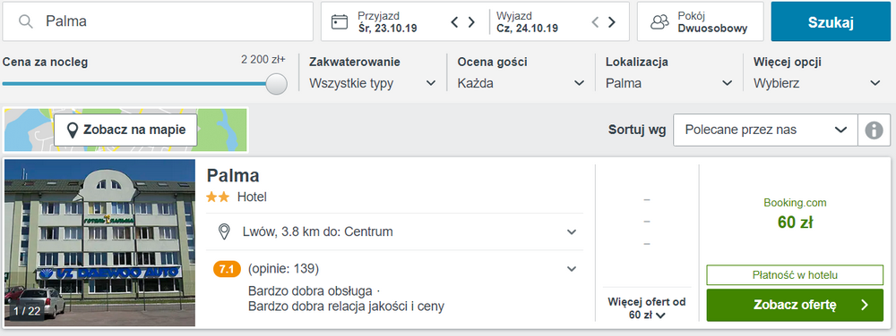 lwów noclegi