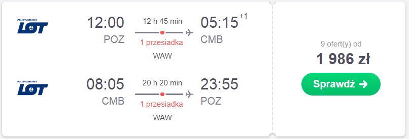 rezerwacja lotów