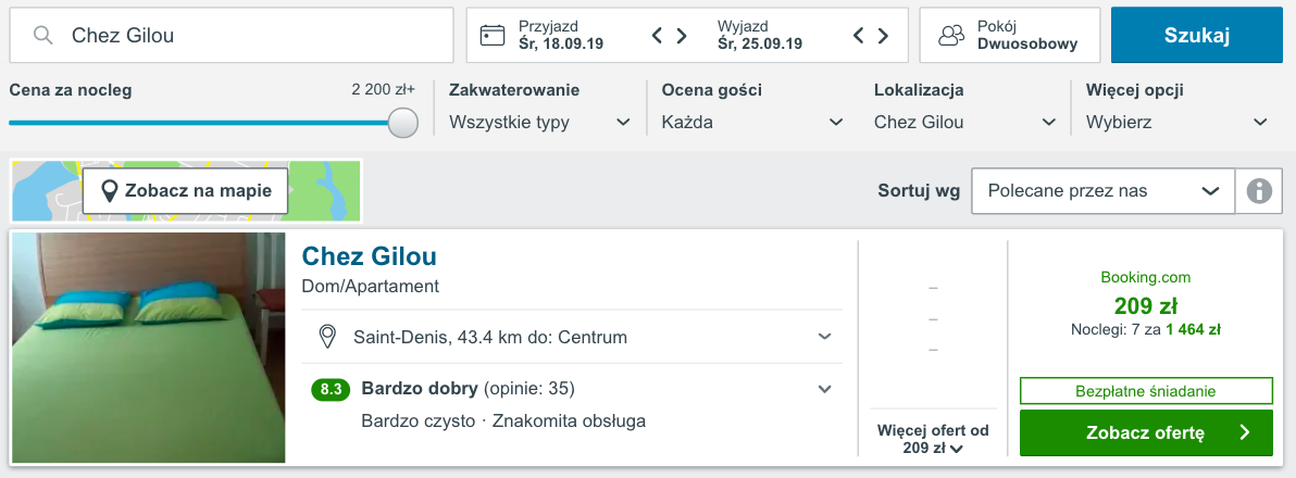 zarezerwuj hotel na reunionie