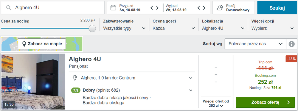 noclegi na sardynii