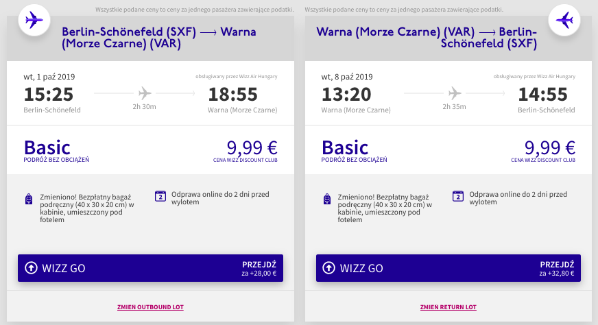 zarezerwuj loty do bulgarii