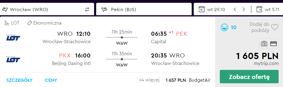 pekin z wrocławia