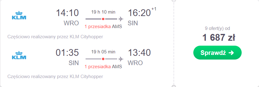 singapur z wrocławia