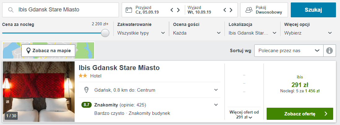 Gdańsk hotel