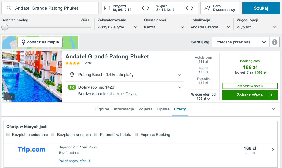 zarezerwuj hotel na phuket