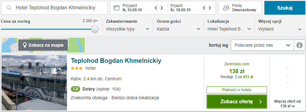 rezerwacja hotelu