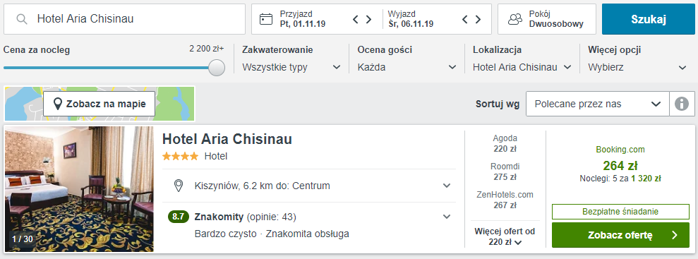 rezerwacja hotelu