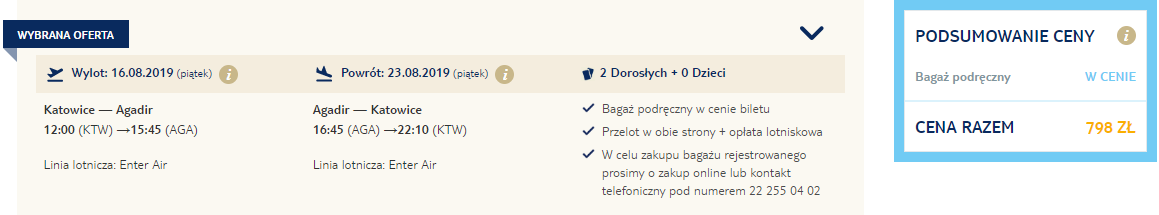 rezerwacja lotów