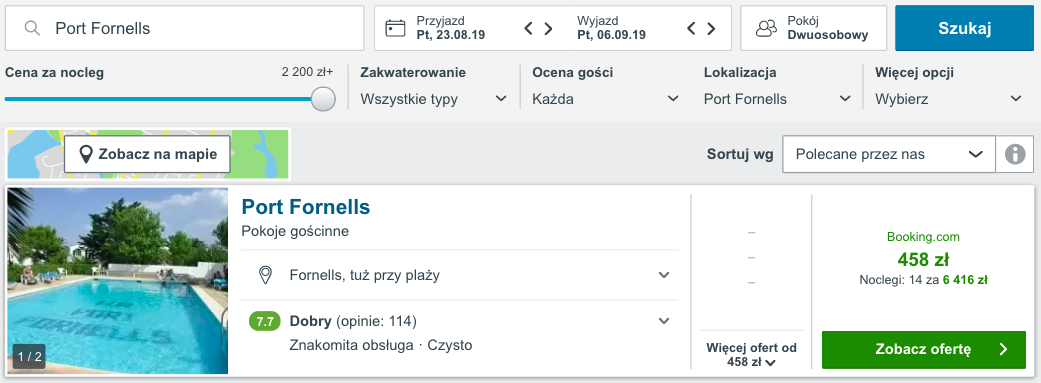 zarezerwuj hotel na minorce