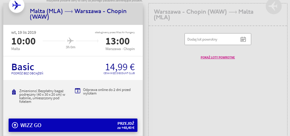 Rezerwacja lotów