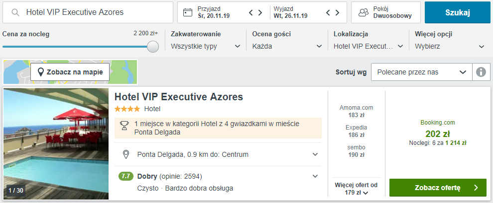 rezerwacja hotelu