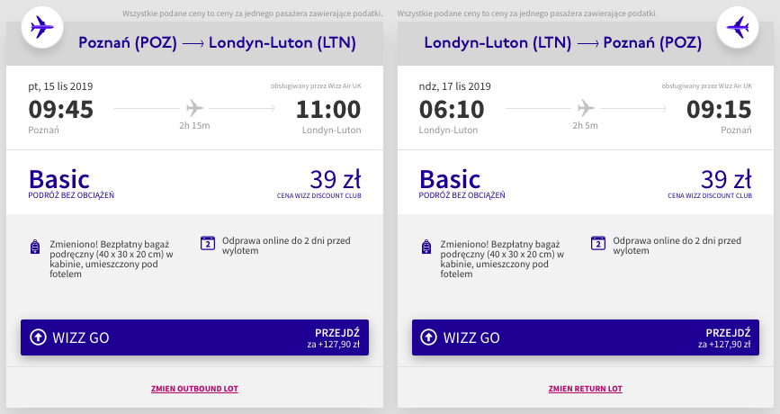 zarezerwuj lotdo londyn