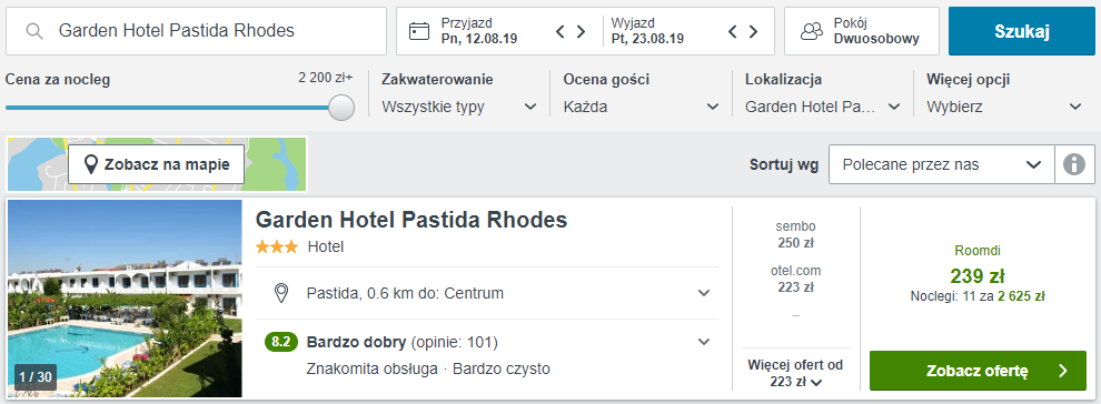 rezerwacja hotelu