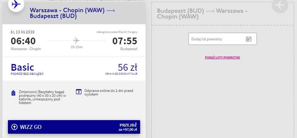Rezerwaccja lotów