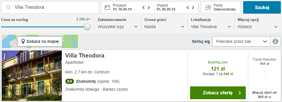 rezerwacja hotelu
