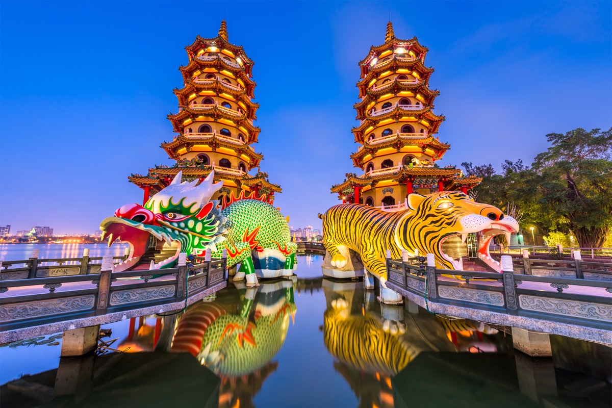 Tanie loty na Tajwan: Kaohsiung z Warszawy od 1768 PLN