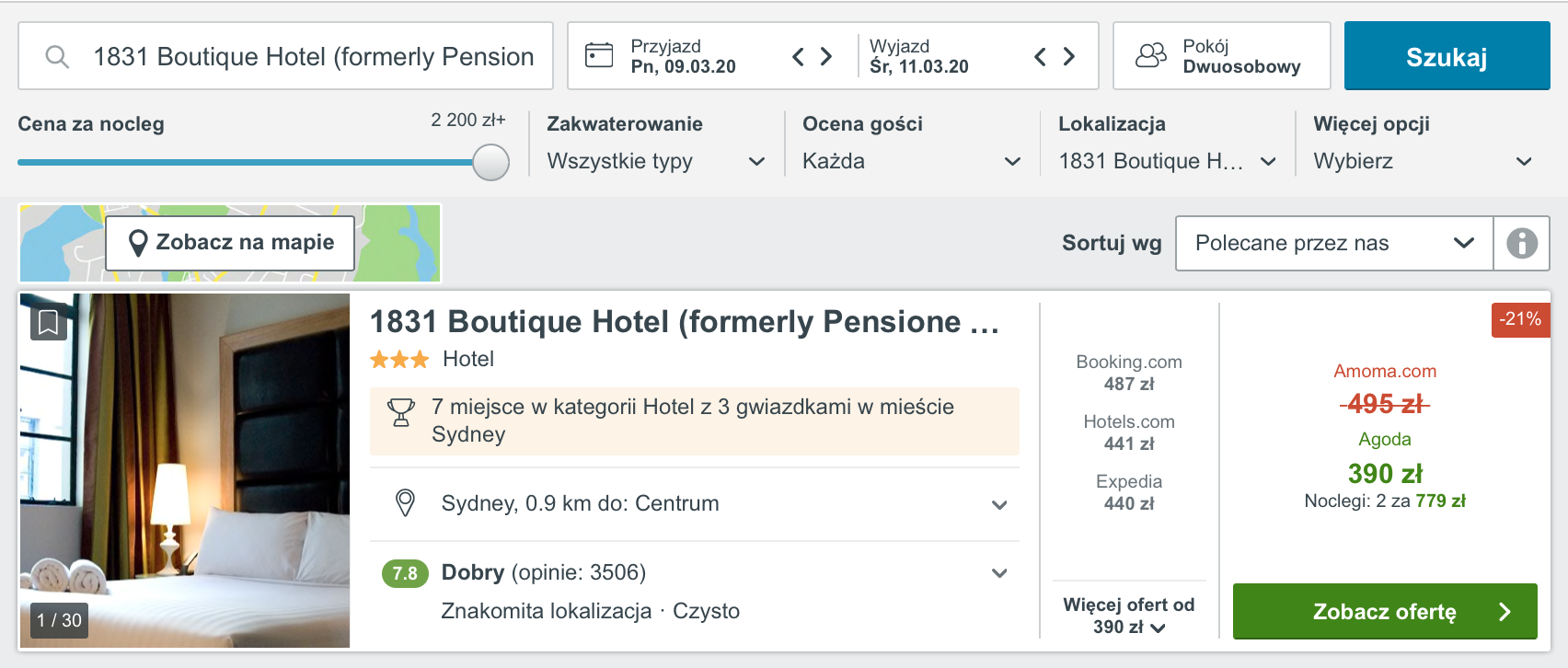 hotel sydney