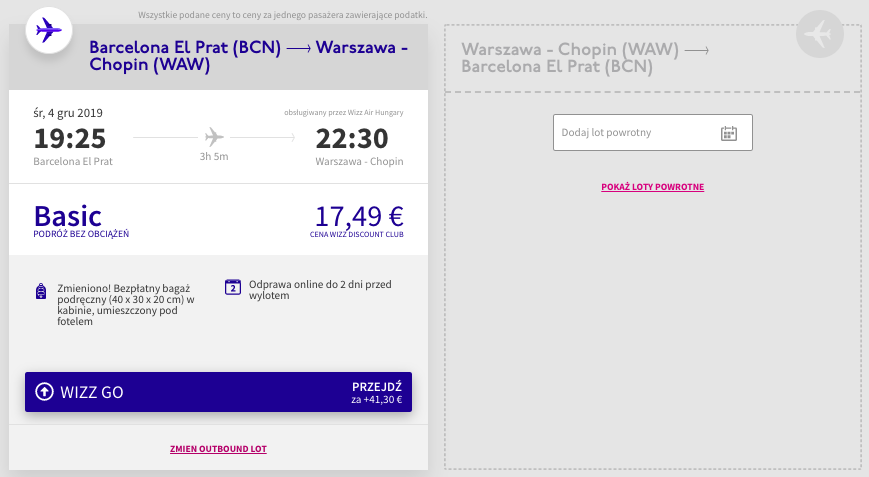 zarezerwuj loty do warszawy