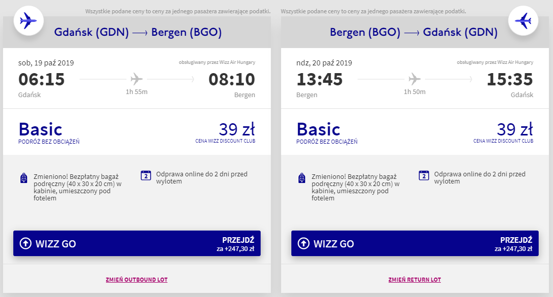 Bergen loty