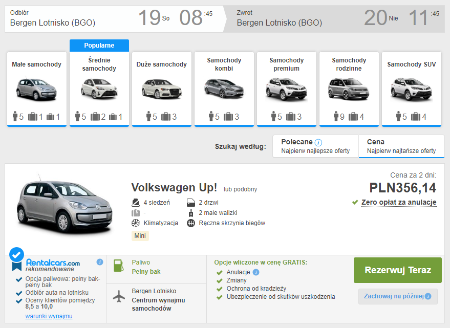 Bergen auto