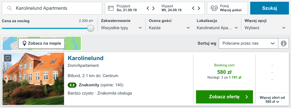 zarezerwuj hotel w billund