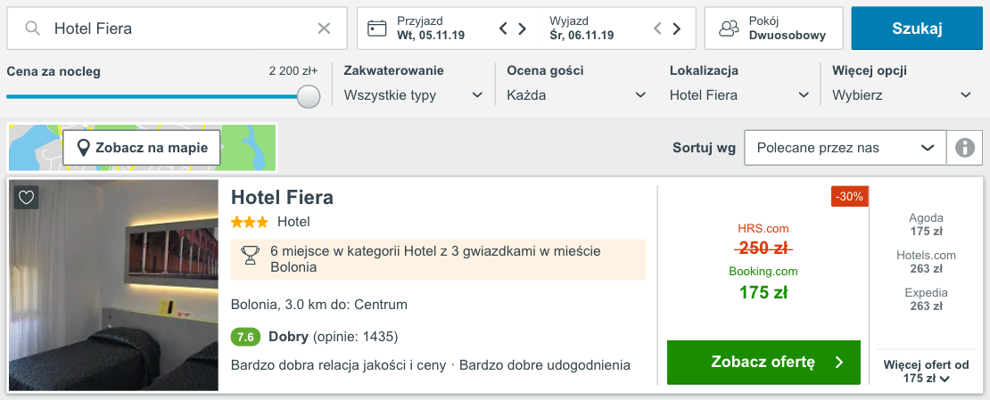 zarezerwuj hotel w bolonii