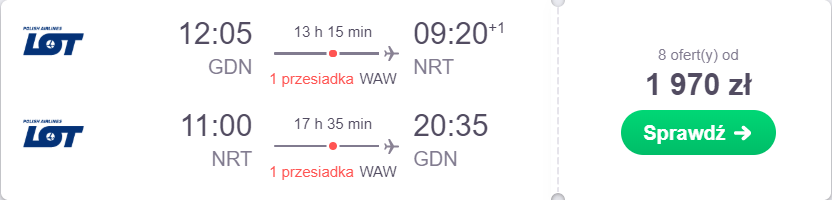 tokio z gdańska