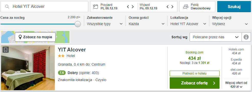 rezerwacja hotelu