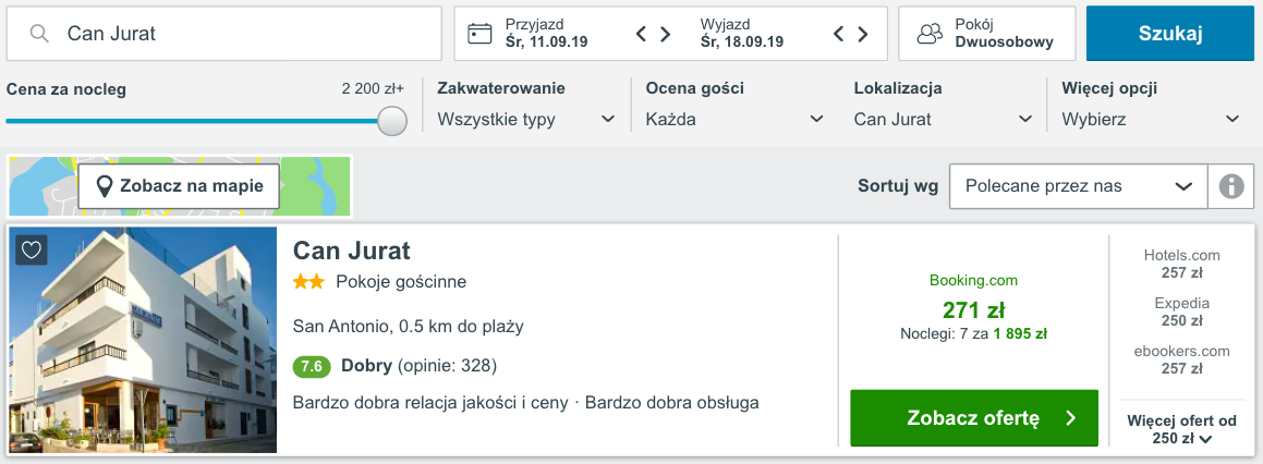 zarezerwuj hotel na ibizie