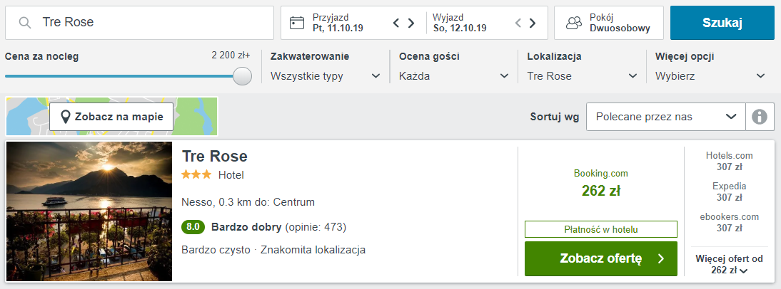 Włochy noclegi