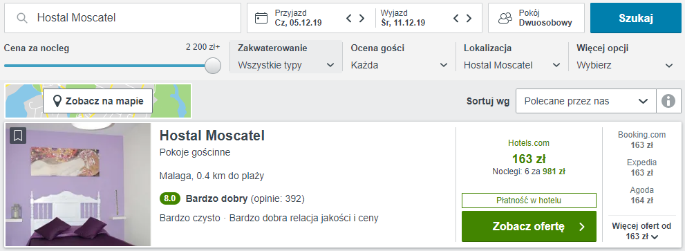 rezerwacja hotelu