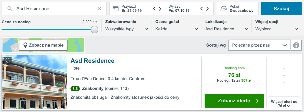 zarezerwuj hotel na mauritiusie