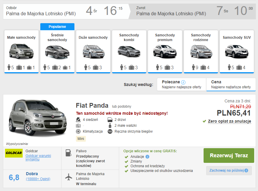 Majorka auto